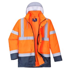 Portwest Hi-Vis 4-in-1 Kontrasti Traffic-Takki - 31