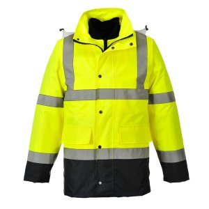 Portwest Hi-Vis 4-in-1 Kontrasti Traffic-Takki - 33