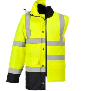 Portwest Hi-Vis 4-in-1 Kontrasti Traffic-Takki - 39