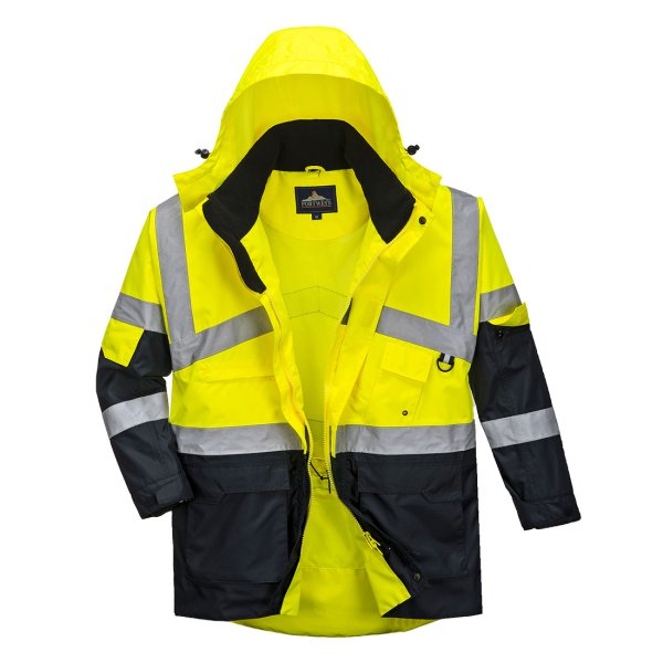 Portwest Hi-Vis 2-Sävy Hengittävä takki - 1