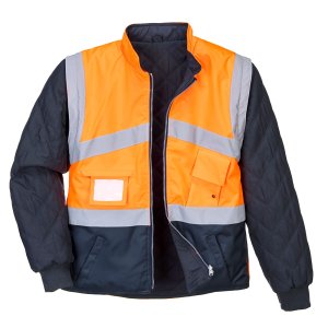 Portwest Hi-Vis 2-Sävy Takki- Käännettävä - 33