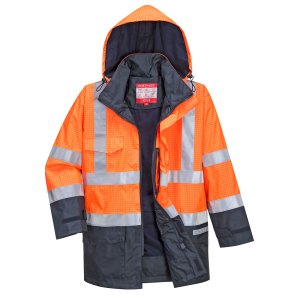 Portwest Bizflame Hi-Vis vuorellinen multinormiparkatakki - 31