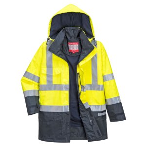 Portwest Bizflame Hi-Vis vuorellinen multinormiparkatakki - 37