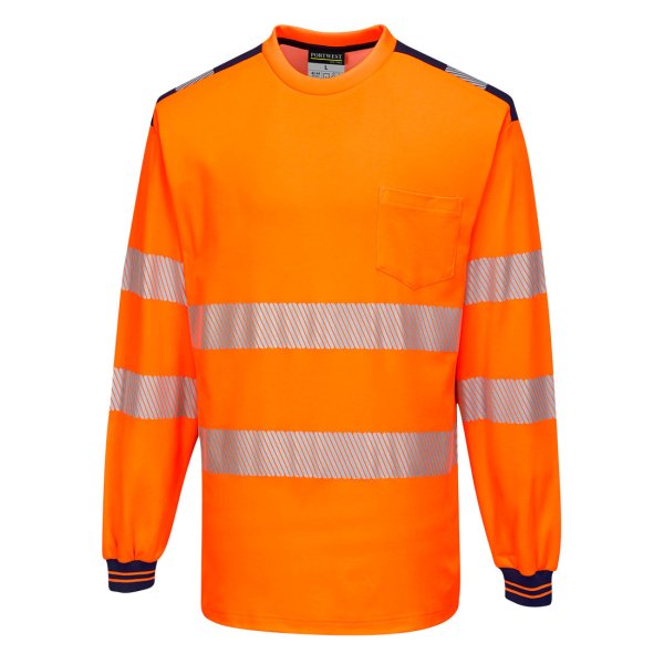 Portwest PW3 Hi-Vis Pitkähihainen t-paita - 5