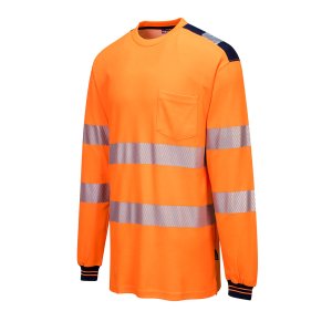 Portwest PW3 Hi-Vis Pitkähihainen t-paita - 25