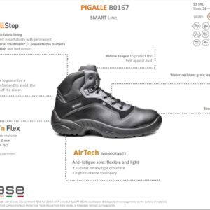 Base PIGALLE Turvakengät S3 SRC - 6