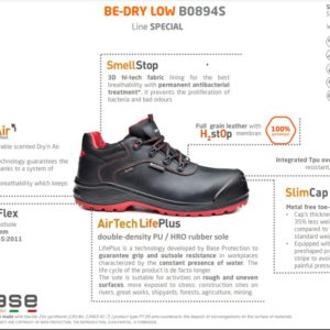 Base BE-DRY LOW Turvakenkä S3 WR CI HRO SRC - 6