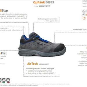 Base QUASAR Turvakengät S1P SRC - 6