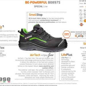 Base BE-POWERFUL Turvakengät S3 WR SRC - 6