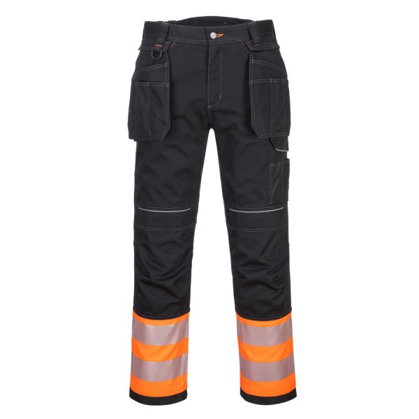 Portwest PW3 Hi-Vis Riipputaskuhuomiohousut (Luokka 1) - 1