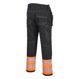 Portwest PW3 Hi-Vis Riipputaskuhuomiohousut (Luokka 1) - 21