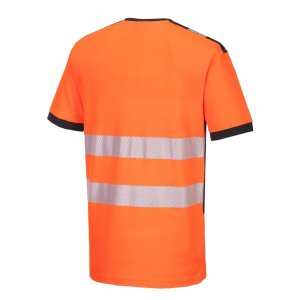 Portwest PW3 Hi-Vis V-kaulus T-paita - 21