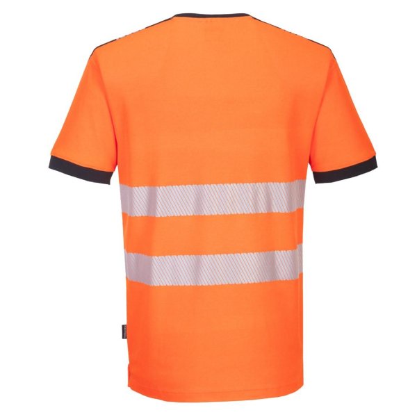 Portwest PW3 Hi-Vis V-kaulus T-paita - 7