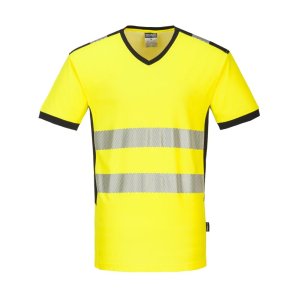 Portwest PW3 Hi-Vis V-kaulus T-paita - 25