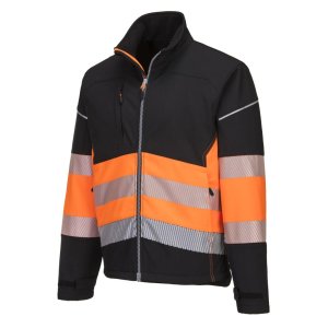 Portwest PW3 Hi-Vis Luokka 1 Softshell Takki 3L - 19