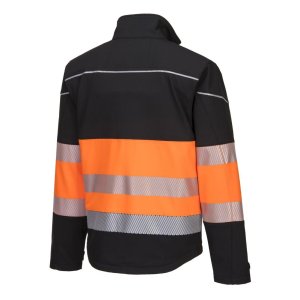 Portwest PW3 Hi-Vis Luokka 1 Softshell Takki 3L - 21