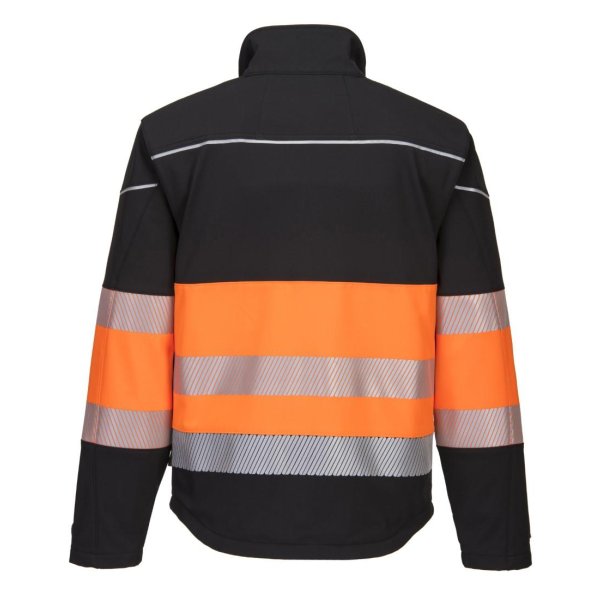 Portwest PW3 Hi-Vis Luokka 1 Softshell Takki 3L - 7