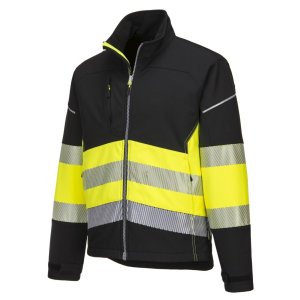 Portwest PW3 Hi-Vis Luokka 1 Softshell Takki 3L - 27