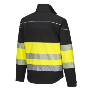 Portwest PW3 Hi-Vis Luokka 1 Softshell Takki 3L - 29