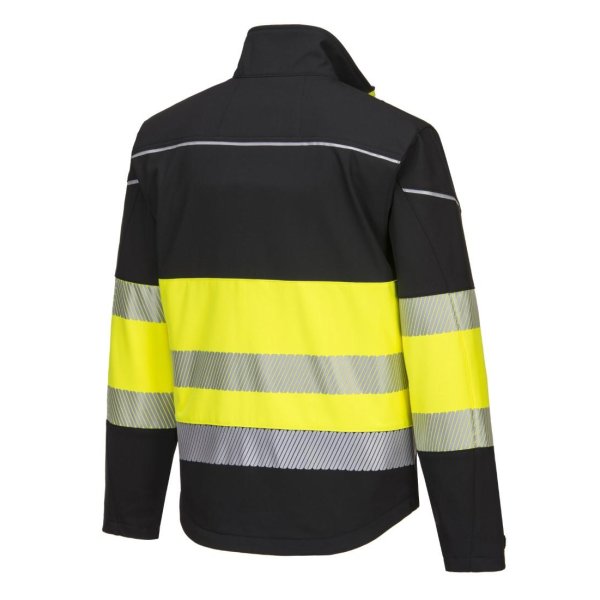 Portwest PW3 Hi-Vis Luokka 1 Softshell Takki 3L - 13