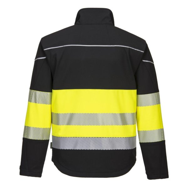 Portwest PW3 Hi-Vis Luokka 1 Softshell Takki 3L - 15