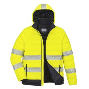 Portwest Hi-Vis Ultrasonic lämmitettävä kevyttoppatakki - 13