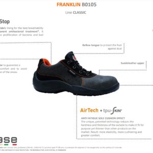 Base FRANKLIN Työkenkä S1 SRC - 6