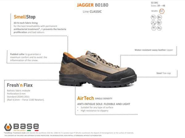 Base JAGGER Turvakengät S3 SRC - 3