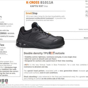 Base K-CROSS Turvakenkä S3 ESD SRC - 6