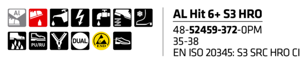 Sievi Al Hit 6+ S3 HRO Talviturvakengät - 5