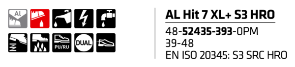 Sievi AL Hit 7+ S3 HRO Turvakengät - 4