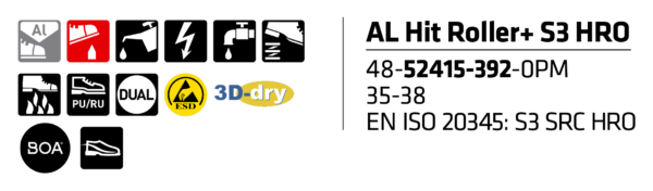 Sievi AL Hit Roller + S3 HRO Turvakengät - 5