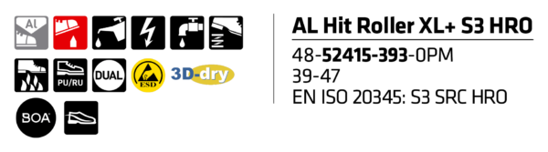 Sievi AL Hit Roller + S3 HRO Turvakengät - 6