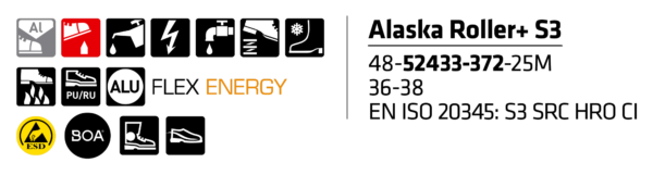 Sievi Alaska Roller+ S3 Turvakengät - 3