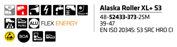 Sievi Alaska Roller+ S3 Turvakengät - 4