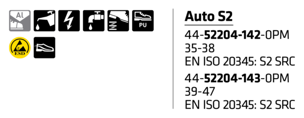 Sievi Auto S2 Työkengät - 3