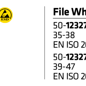 Sievi File White ESD Hollannikkaat - 7