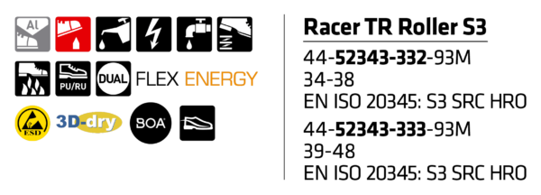 Sievi Racer TR Roller S3 Turvakenkä - 3