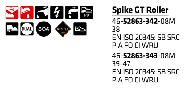 Sievi Spike GT Roller Nastaturvakengät - 6