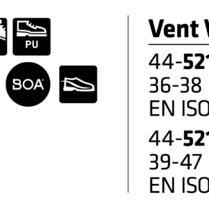 Sievi Vent White Roller S1 ESD Työkenkä - 7