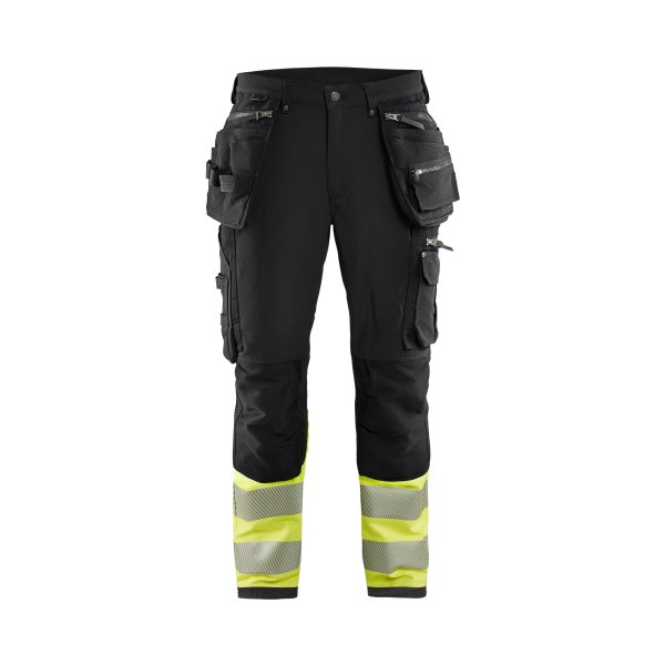 BLÅKLÄDER HIGHVIS RIIPPUTASKUHOUSUT 4-WAY STRETCH 19931642 - 1