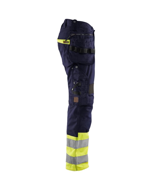 BLÅKLÄDER X1900 HIGHVIS RIIPPUTASKUHOUSUT STRETCH 19941330 - 7