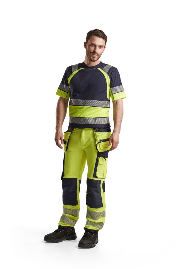 BLÅKLÄDER HIGHVIS RIIPPUTASKUHOUSUT 4-WAY STRETCH 19971642 - 25