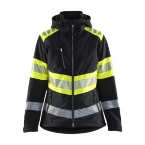 BLÅKLÄDER NAISTEN HIGHVIS SOFTSHELLTAKKI