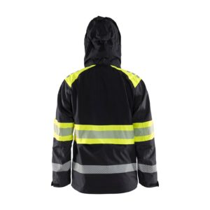 OUTLET KOKO M BLÅKLÄDER HIGHVIS KUORITAKKI 44201977, MUSTA/KELTA - 19