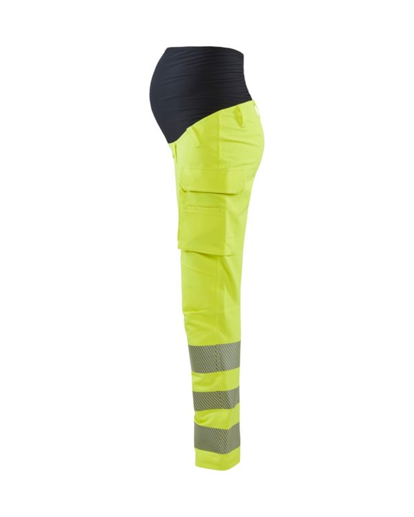 OUTLET KOKO XL BLÅKLÄDER HIGHVIS ÄITIYSHOUSUT 4-WAY STRETCH 71001642, HUOMIO KELTAINEN/MUSTA, KOKO XL - 7