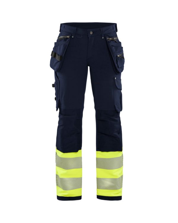 BLÅKLÄDER NAISTEN HIGHVIS RIIPPUTASKUHOUSUT 4-WAY STRETCH 71931642 - 9