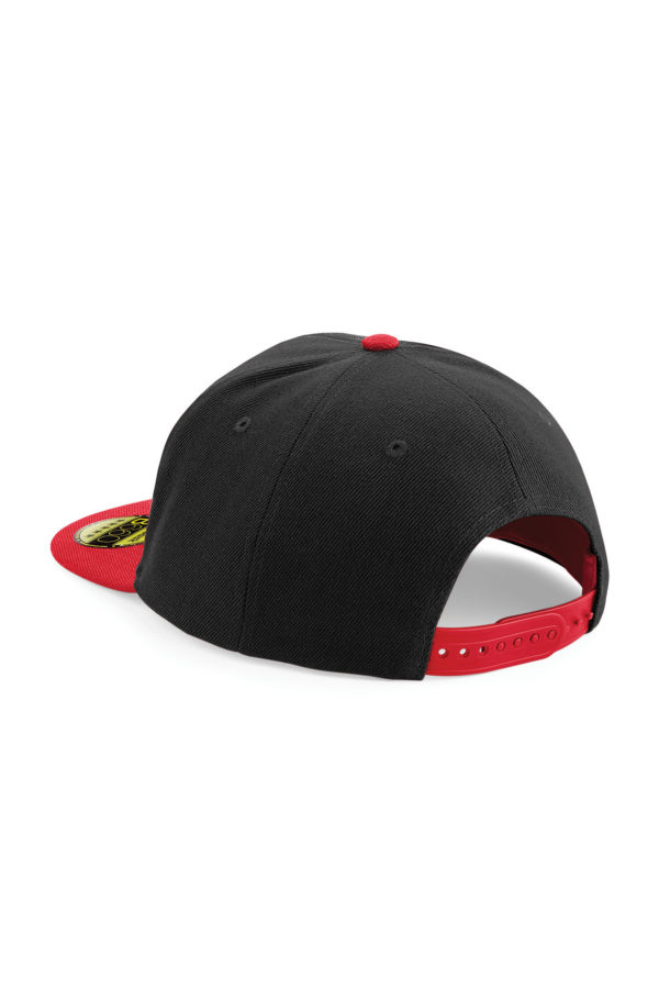 Beechfield Original Flat Peak Snapback Lippalakki B660 - 17