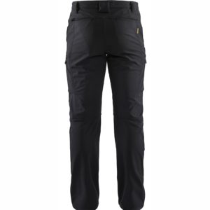 OUTLET KOKO D104 BLÅKLÄDER SOFTSHELL TALVIHOUSUT STRETCH 14772513, MUSTA - 7