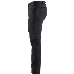 OUTLET KOKO D104 BLÅKLÄDER SOFTSHELL TALVIHOUSUT STRETCH 14772513, MUSTA - 9